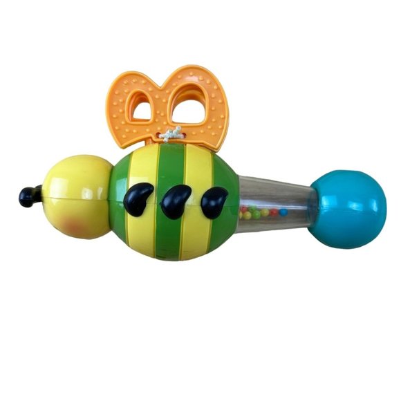 Parents Magazine Bee Bop Musical Instruments Maraca Drum Sticks Tambourine Bells - Picture 11 of 16